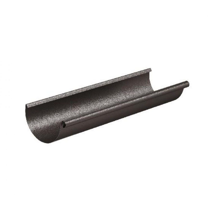 Водосточный желоб Aquasystem RR 32, тёмно-коричневый матовый, длина 3.00 м, размеры 125/90. купить в Анапе