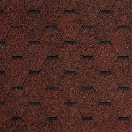 Гибкая черепица Tegola GARDA rosso 409 купить в Анапе