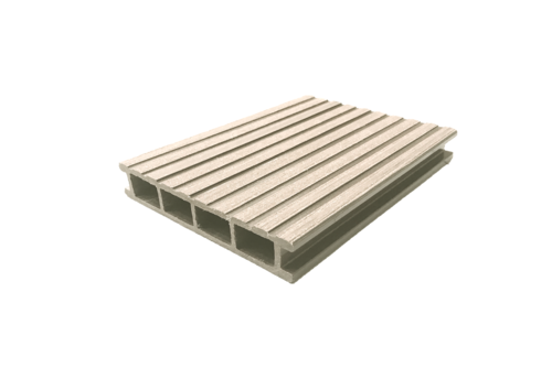 Террасная доска ECODECKING HIT из ДПК цвета Слоновая кость купить в Анапе