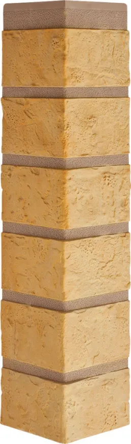 Наружный угол Альта-Профиль Кирпич Желтый купить в Анапе