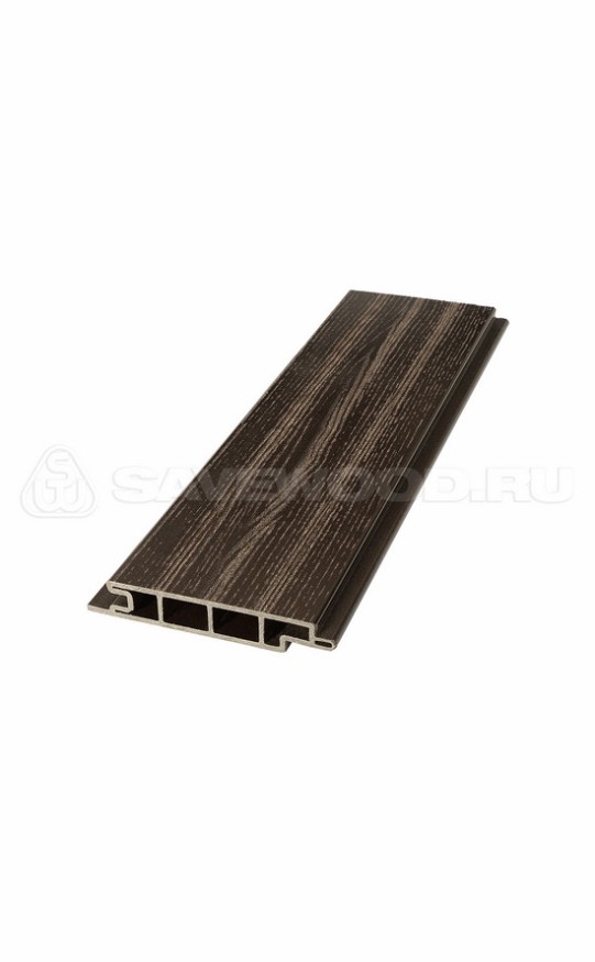 Террасная доска ДПК SaveWood, SW Padus (R), Темно-коричневый купить в Анапе