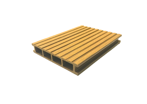 Террасная доска DPK ECODECKING HIT в желтом цвете. купить в Анапе