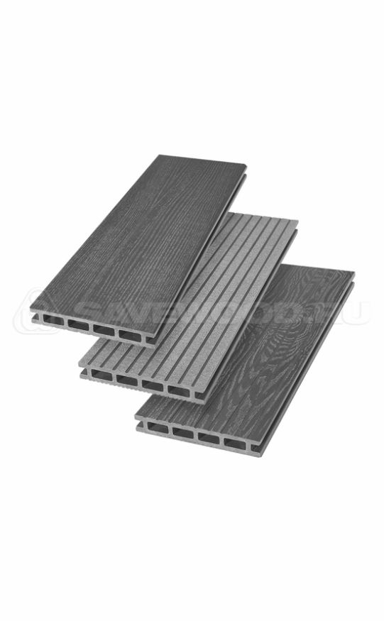 Террасная доска ДПК SaveWood, SW Carpinus (R), Графит купить в Анапе