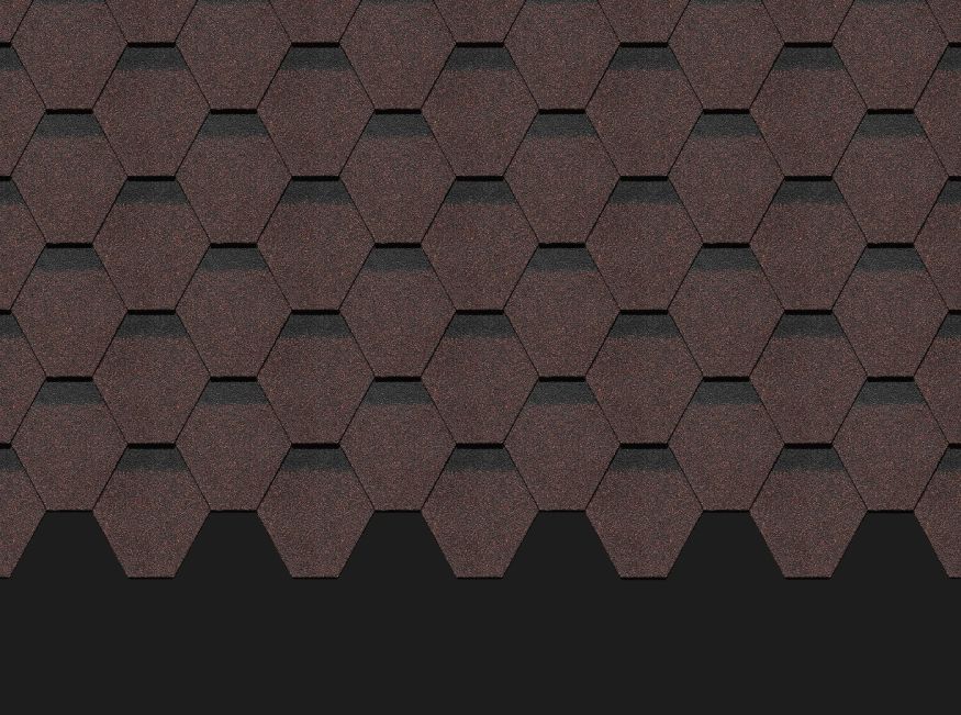 Гибкая черепица Docke Premium, Шеффилд, Корица купить в Анапе