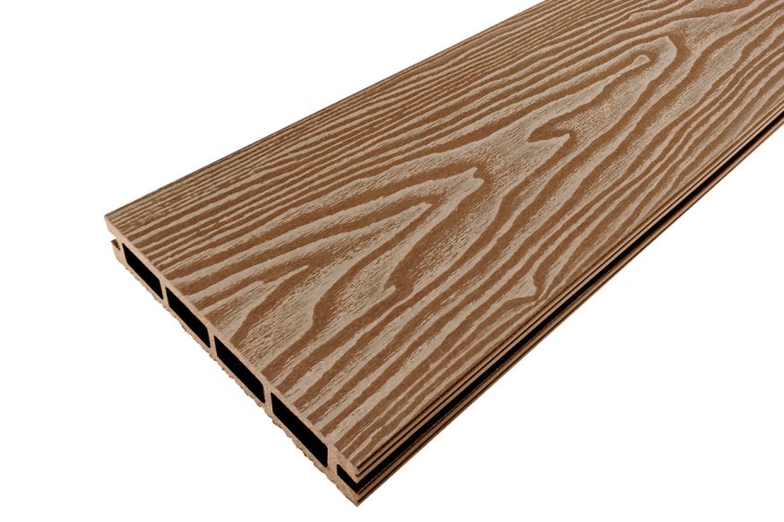 Террасная доска Holzhof, NauticPrime (Light) Esthetic Wood, Коричневый купить в Анапе