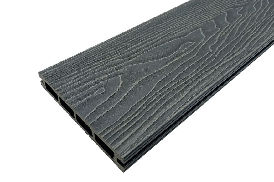 Террасная доска Holzhof, NauticPrime (Light) Esthetic Wood, Серый купить в Анапе