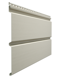 Виниловый сайдинг Docke, Брус D6S, Сливки