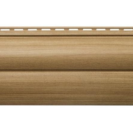 Виниловый сайдинг Альта-Профиль Блок-хаус Люкс, BН-03 Каштан купить в Анапе