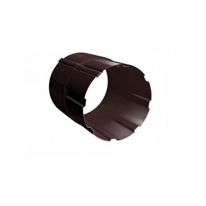 Муфта трубы Grand Line, коричневая (RAL 8017) купить в Анапе