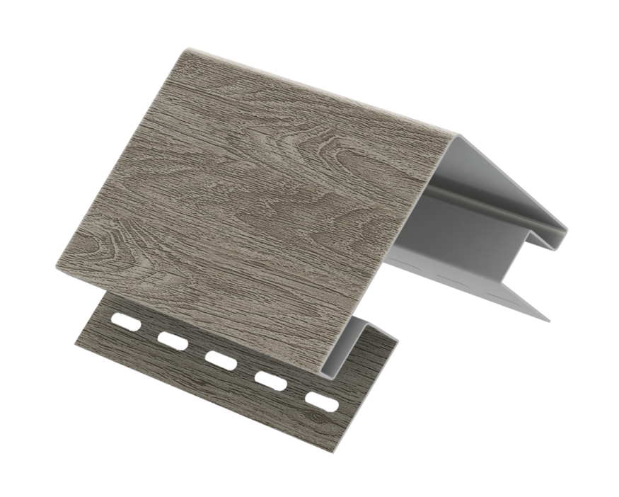 Внешний угол Ю-Пласт, Timberblock Планкен, Серый. купить в Анапе