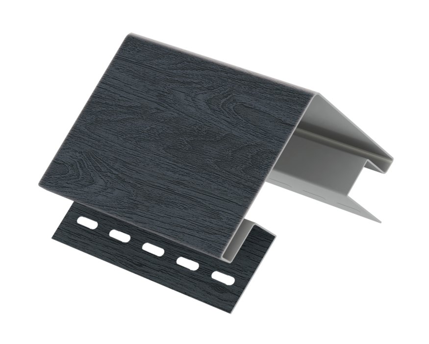 Наружный угол Ю-Пласт, Timberblock, угольный цвет купить в Анапе