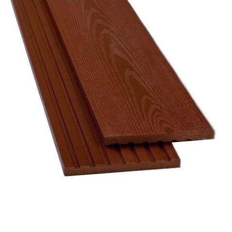 Заборная доска из композитного материала ECODECKING в терракотовом цвете купить в Анапе