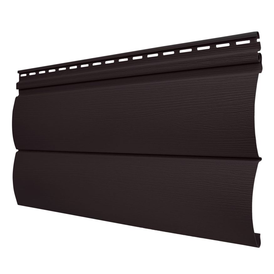 Акриловый сайдинг Tecos, двойной оцилиндрованный брус, Арабика купить в Анапе