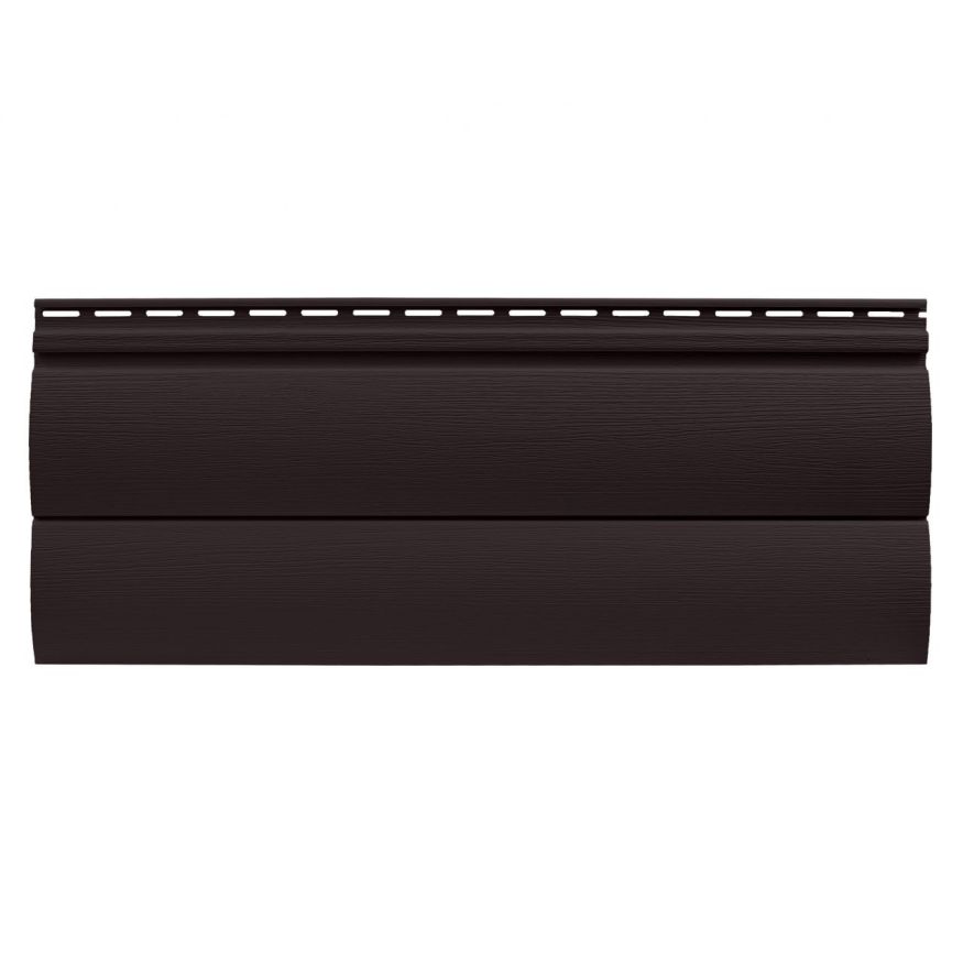 Акриловый сайдинг Tecos, двойной оцилиндрованный брус, Арабика купить в Анапе