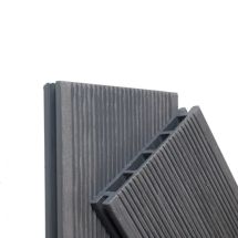 Террасная доска Экодекинг Титан 3D, Серый