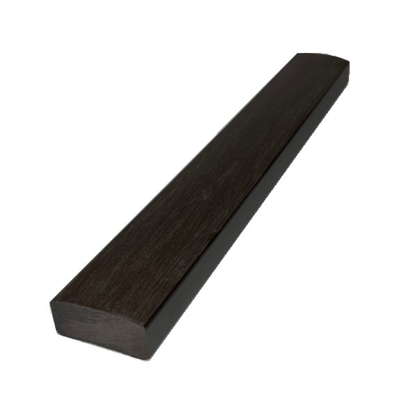 Лавочный брус Ecodecking Некст полнотелый, брашированный, в цвете Венге. купить в Анапе