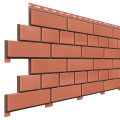 Фасадная панель Доломит, Кирпич, Красный купить в Анапе