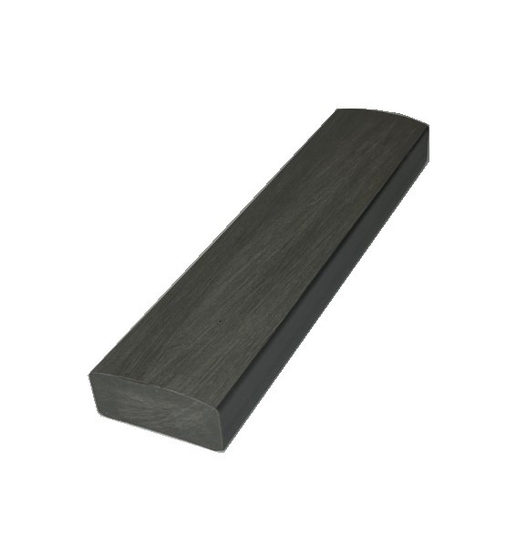 Лавочный брус Ecodecking Некст, графитовый, полнотелый с брашированной текстурой. купить в Анапе