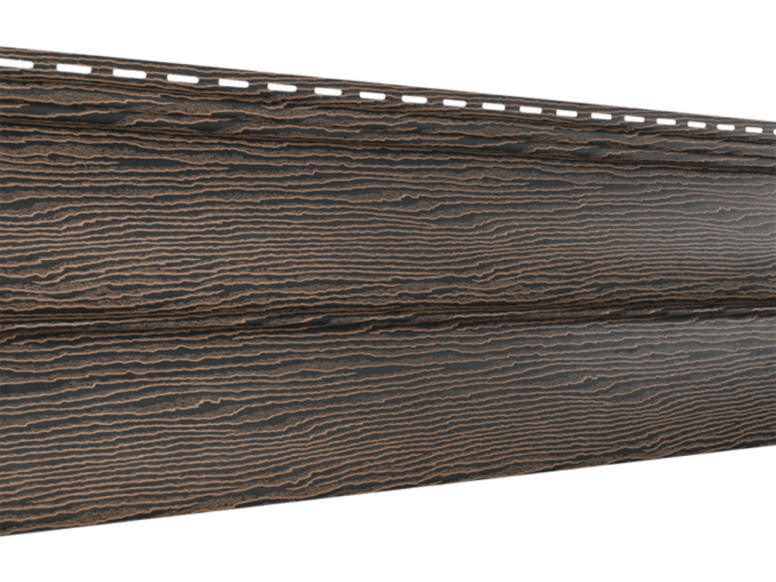 Виниловый сайдинг Ю-пласт, TimberBlock Дуб, Мореный. купить в Анапе