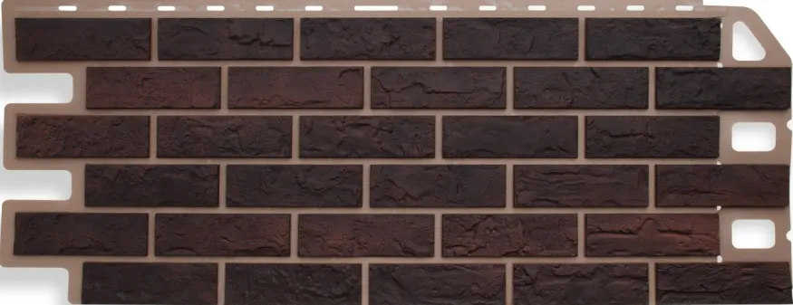Фасадная панель Альта-профиль Кирпич Жжёный купить в Анапе