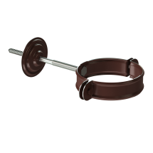 Хомут для водостока Docke Stal Premium, цвет Шоколад