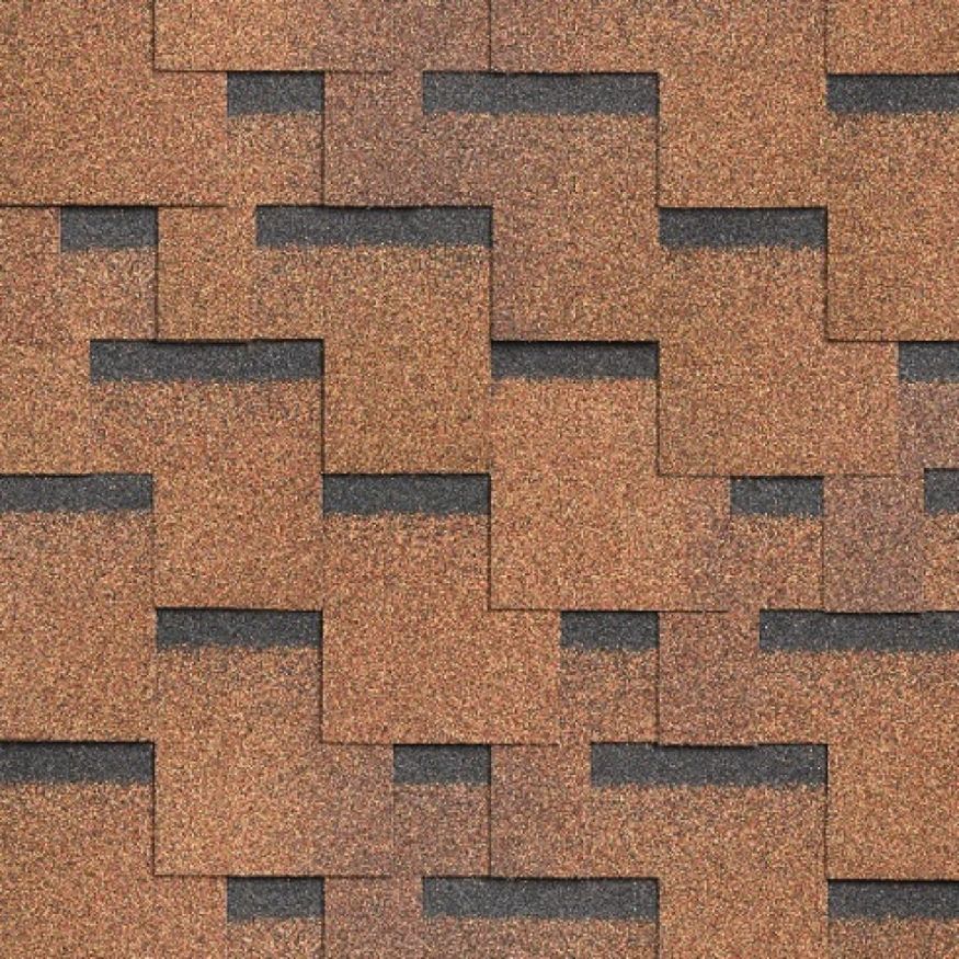 Гибкая черепица Shinglas, Ультра, Фокстрот, Миндаль купить в Анапе