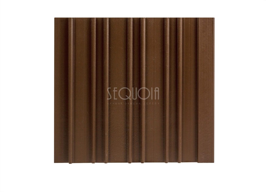Доска фасадная SEQUOIA co-extrusion Коричневая купить в Анапе