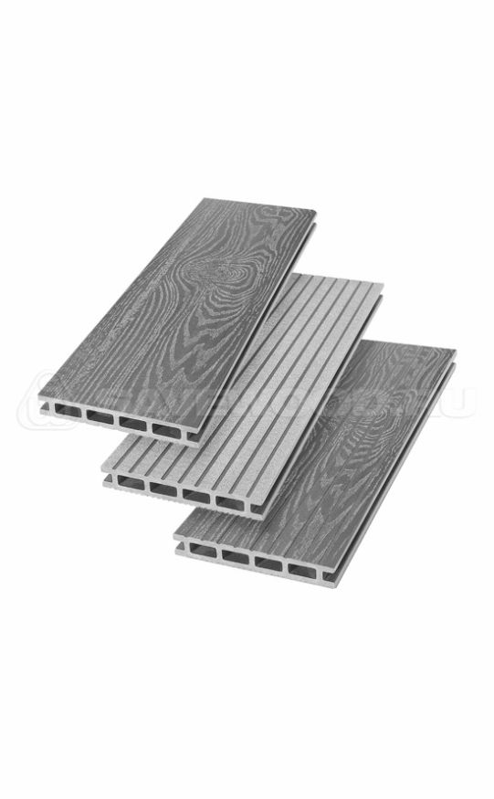 Террасная доска ДПК SaveWood, SW Carpinus (T), Пепельный купить в Анапе