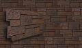 Фасадная панель VOX Sandstone (Сандстоун) в темно-коричневом цвете купить в Анапе