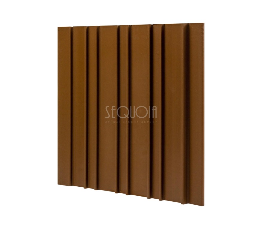 Доска фасадная SEQUOIA co-extrusion Светло-коричневая купить в Анапе
