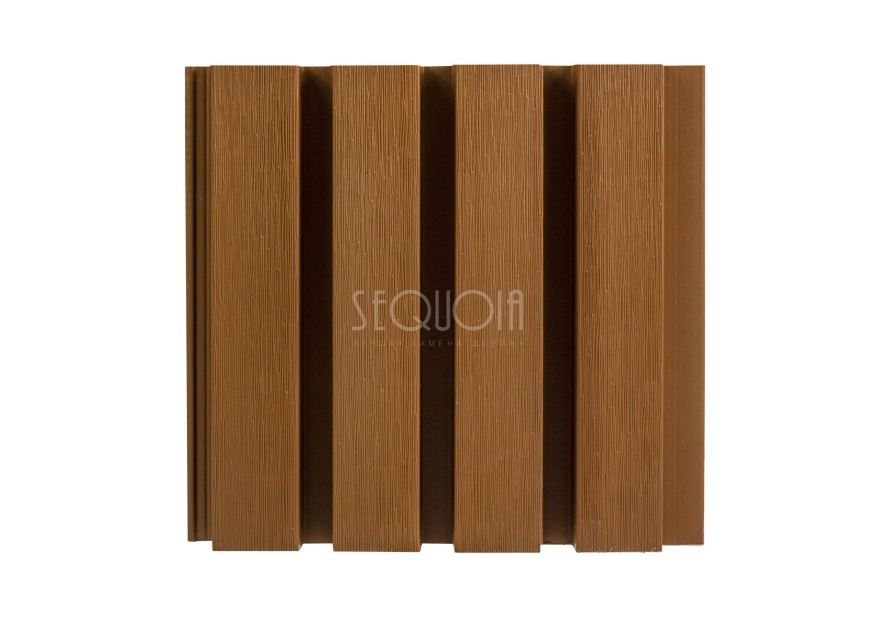 Доска фасадная SEQUOIA co-extrusion Светло-коричневая купить в Анапе