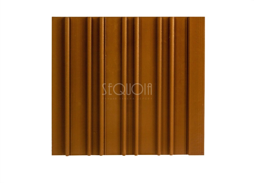 Доска фасадная SEQUOIA co-extrusion Светло-коричневая купить в Анапе