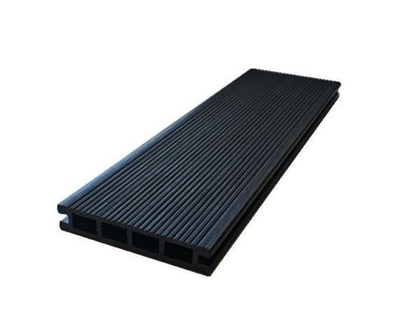 Террасная доска Экодекинг Титан 3D, Антрацит купить в Анапе