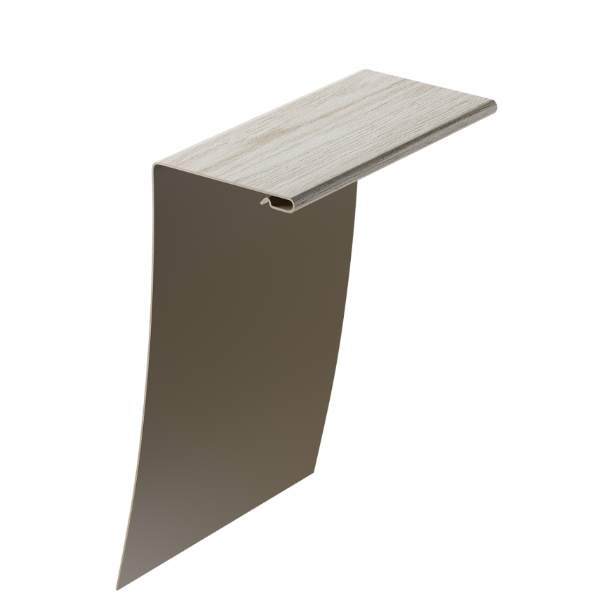 Универсальный профиль для окон Docke 89/254 мм, цвет Орех купить в Анапе