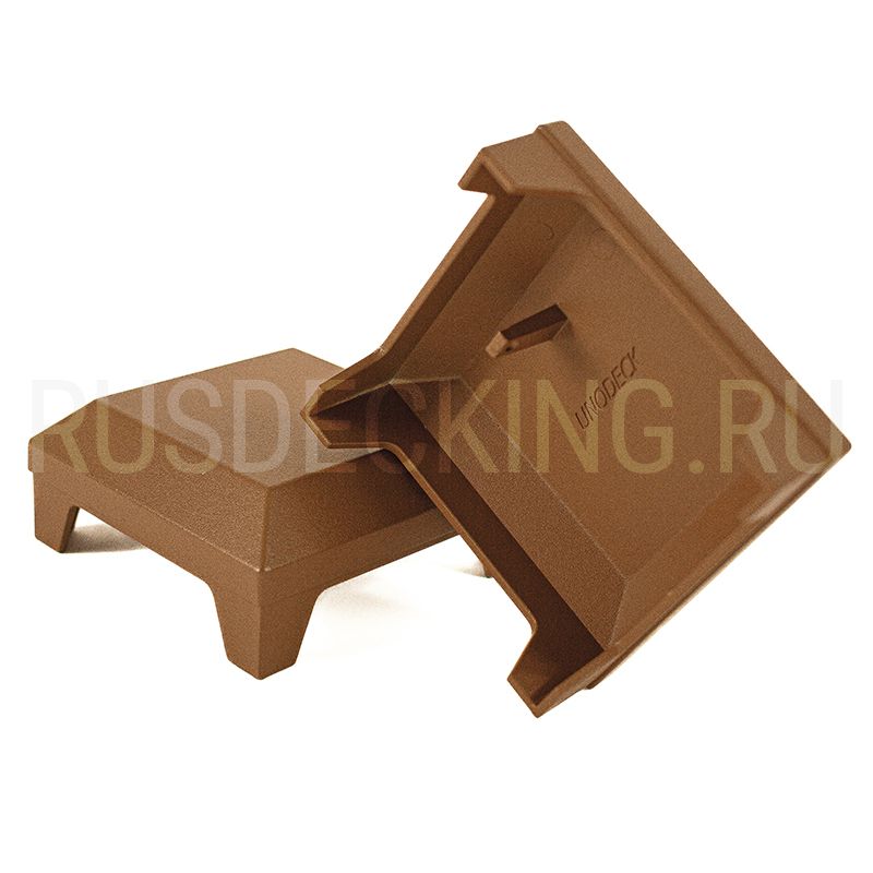 Крышка столба ограждения RusDecking Unodeck Орех купить в Анапе