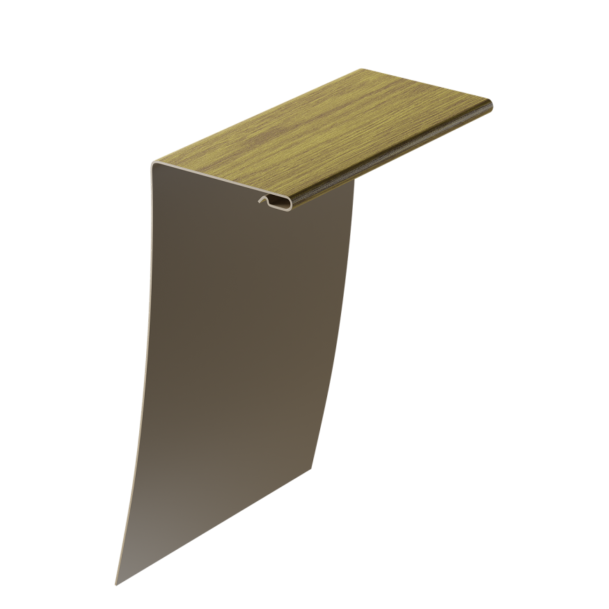 Универсальный профиль для окон Docke 89/254 мм, цвет Миндаль. купить в Анапе