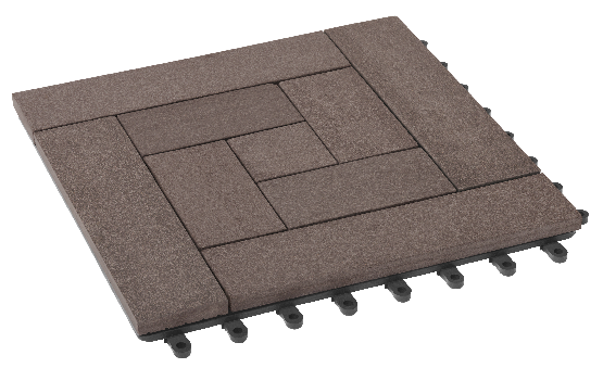 Модульный паркет ДПК GRINDERDECO Люкс 10 Цвет Венге купить в Анапе