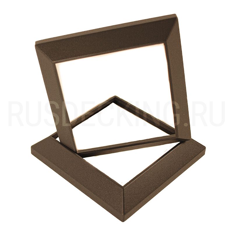 Рамка столба ограждения RusDecking Unodeck Венге купить в Анапе