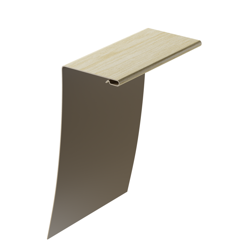 Универсальный профиль для окон 89/254 мм Docke, Цвет: Зрелый каштан. купить в Анапе