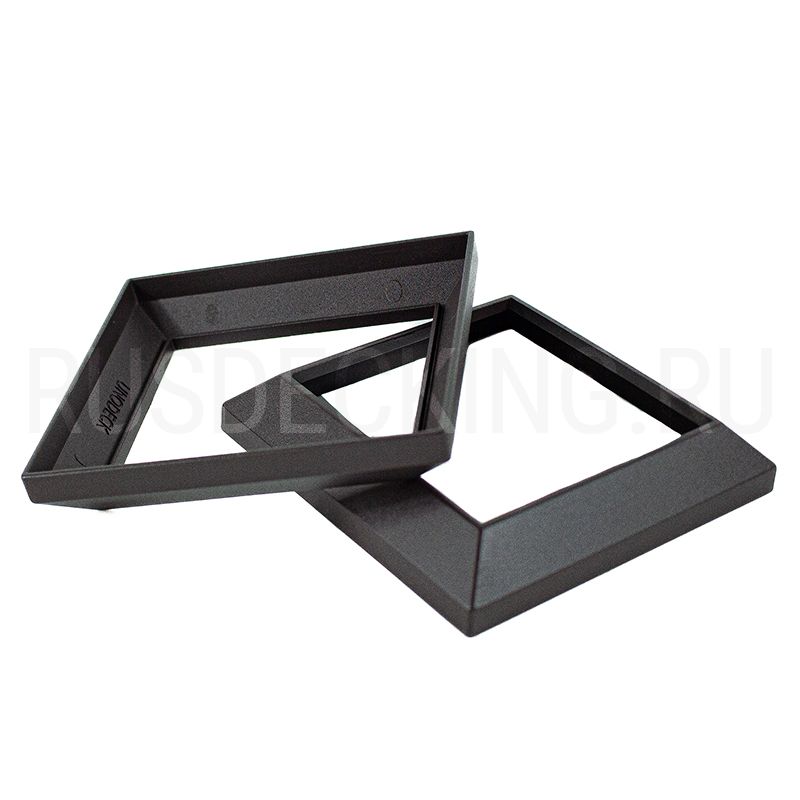 Рамка столба ограждения RusDecking Unodeck Графит купить в Анапе