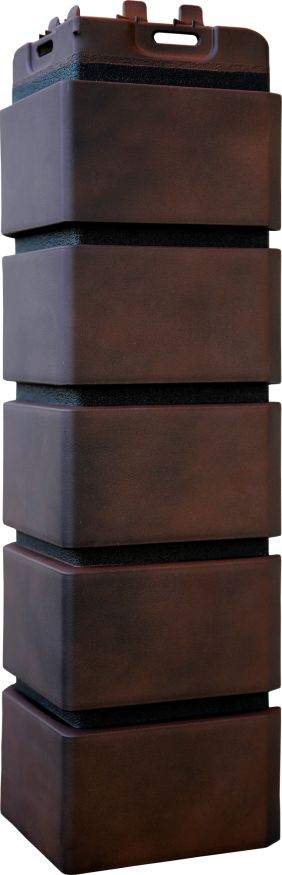 Угол наружный Grand Line, Клинкерный кирпич Design Plus, Кофе с черным швом купить в Анапе
