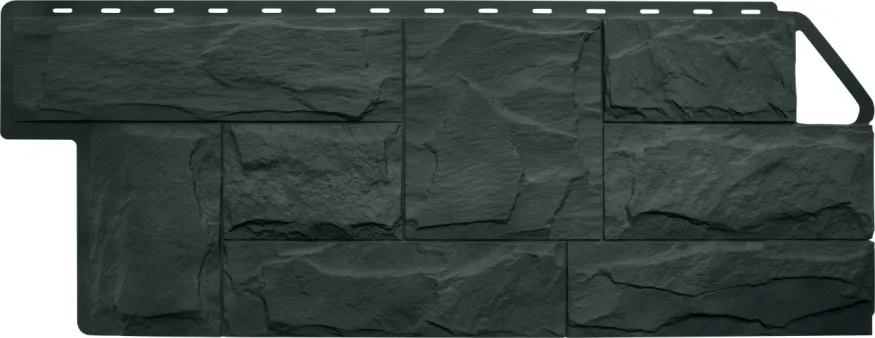 Фасадная панель Альта-Профиль Гранит ЭКО Графит купить в Анапе