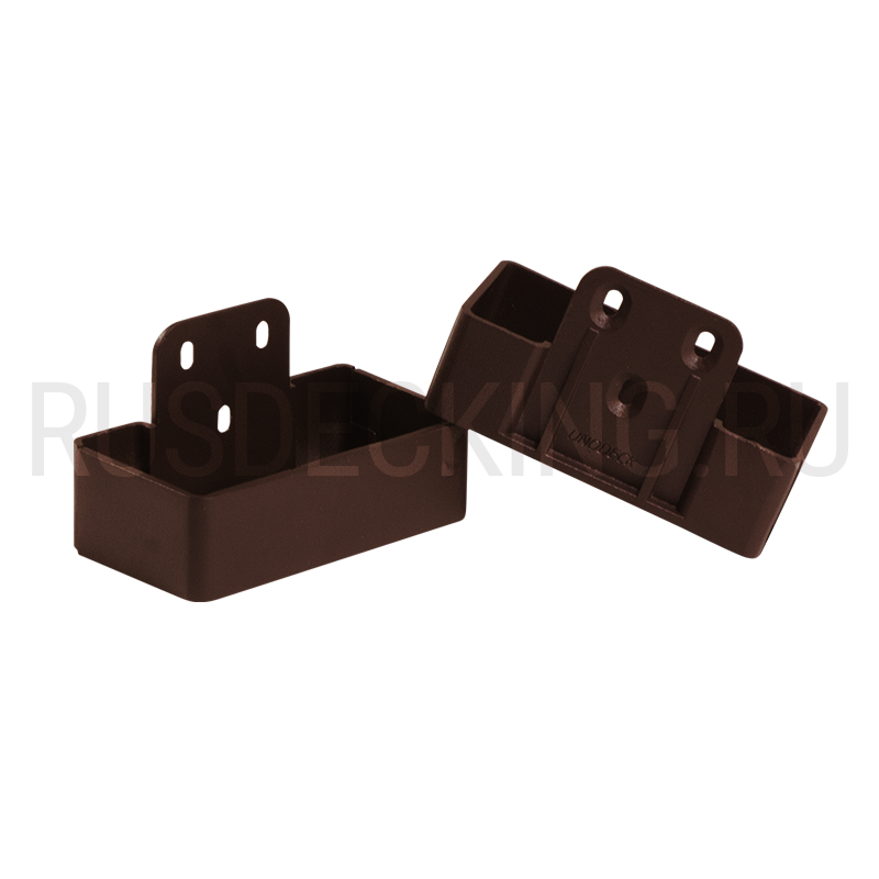 Комплект крепления перил прямое RusDecking Unodeck Венге купить в Анапе