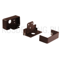 Комплект крепления перил прямое RusDecking Unodeck Венге купить в Анапе