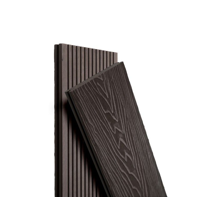 Террасная доска Экодекинг Топ полнотелая, Венге купить в Анапе