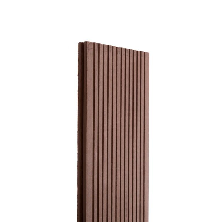 Террасная доска Экодекинг Топ полнотелая, Шоколад купить в Анапе