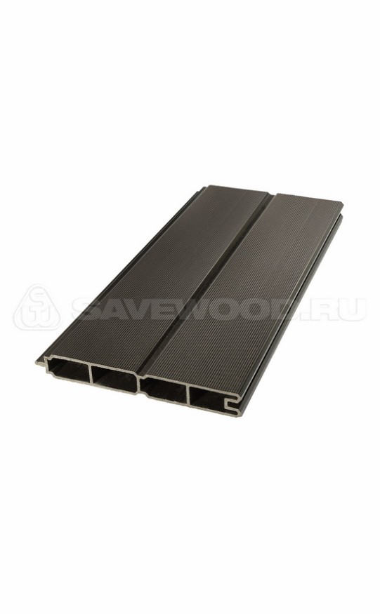 Забор из ДПК Savewood, SW Agger глянцевый, Темно-коричневый купить в Анапе