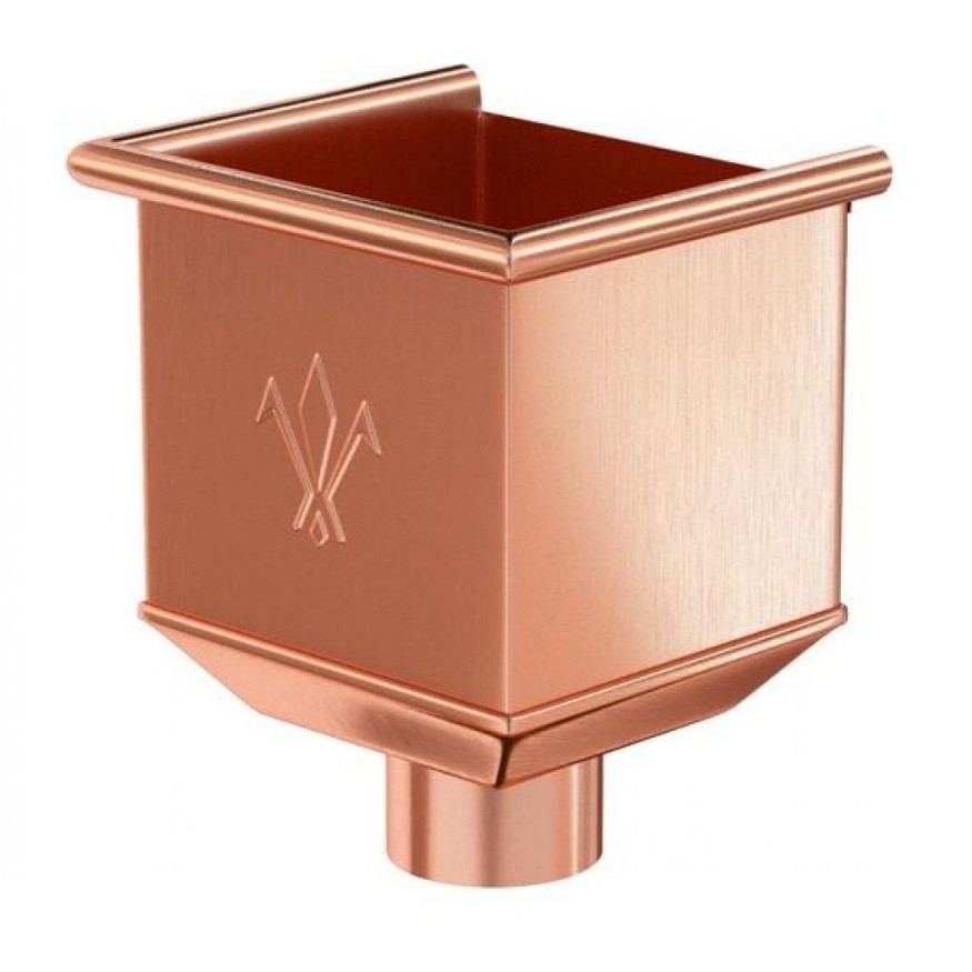 Водосборная воронка Aquasystem из меди 150/100 купить в Анапе