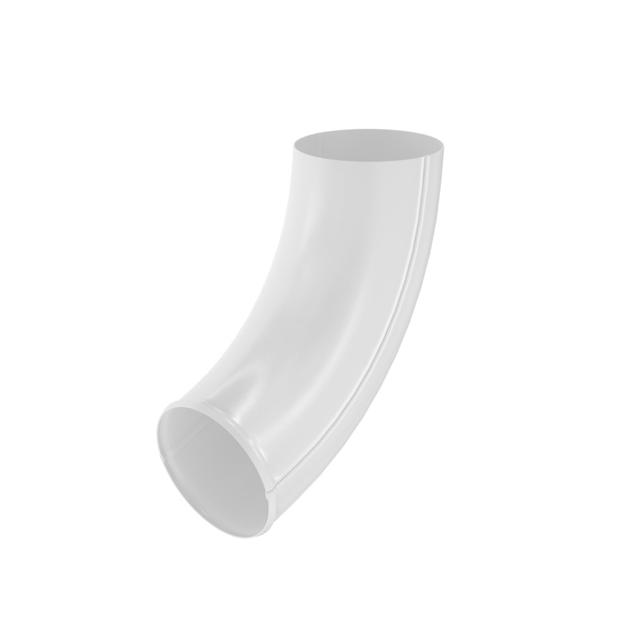 Отвод трубы Aquasystem, RAL 9003 Белый 150/100 купить в Анапе