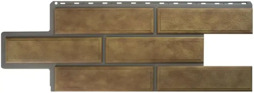 Фасадная панель Альта-Профиль Венецианский камень Бежевый купить в Анапе